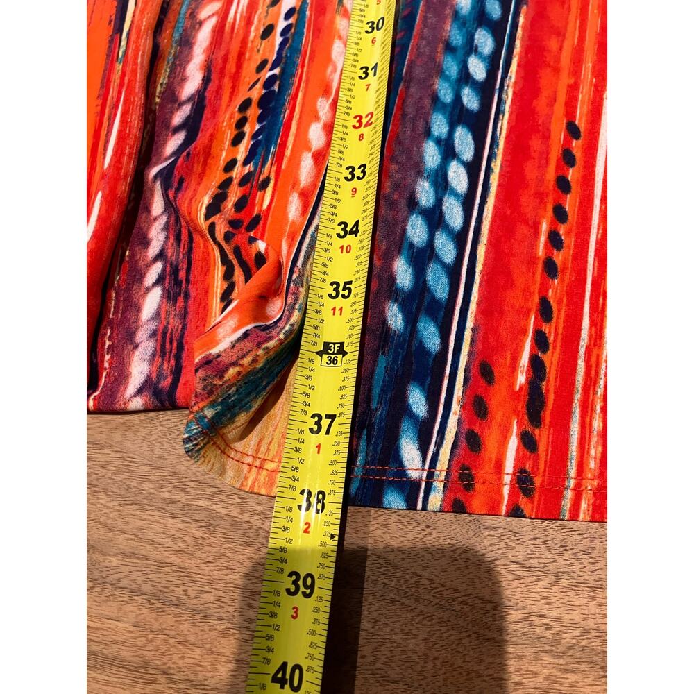CB Established 1962, Woman 22, Sleeveless Swing Dress, Rainbow, Multicolor, Plus - Picture 7 of 8